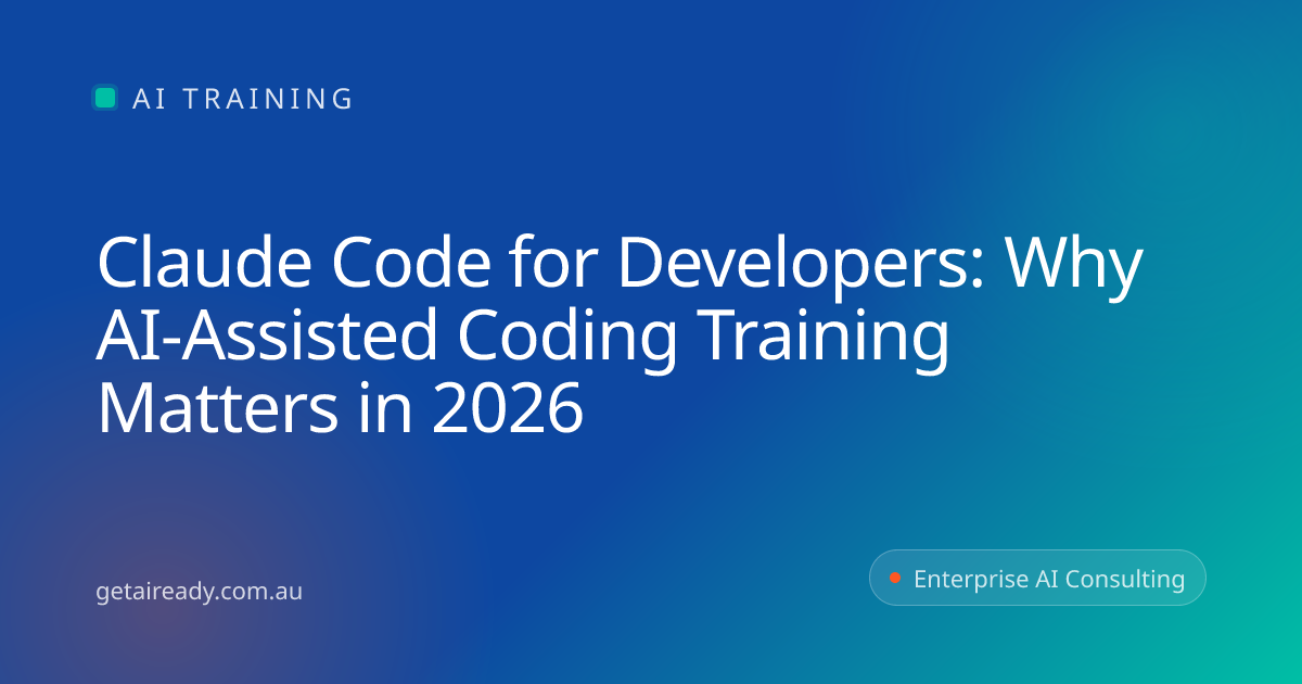 Claude Code for Developers: Why AI-Assisted… | Get AI Ready