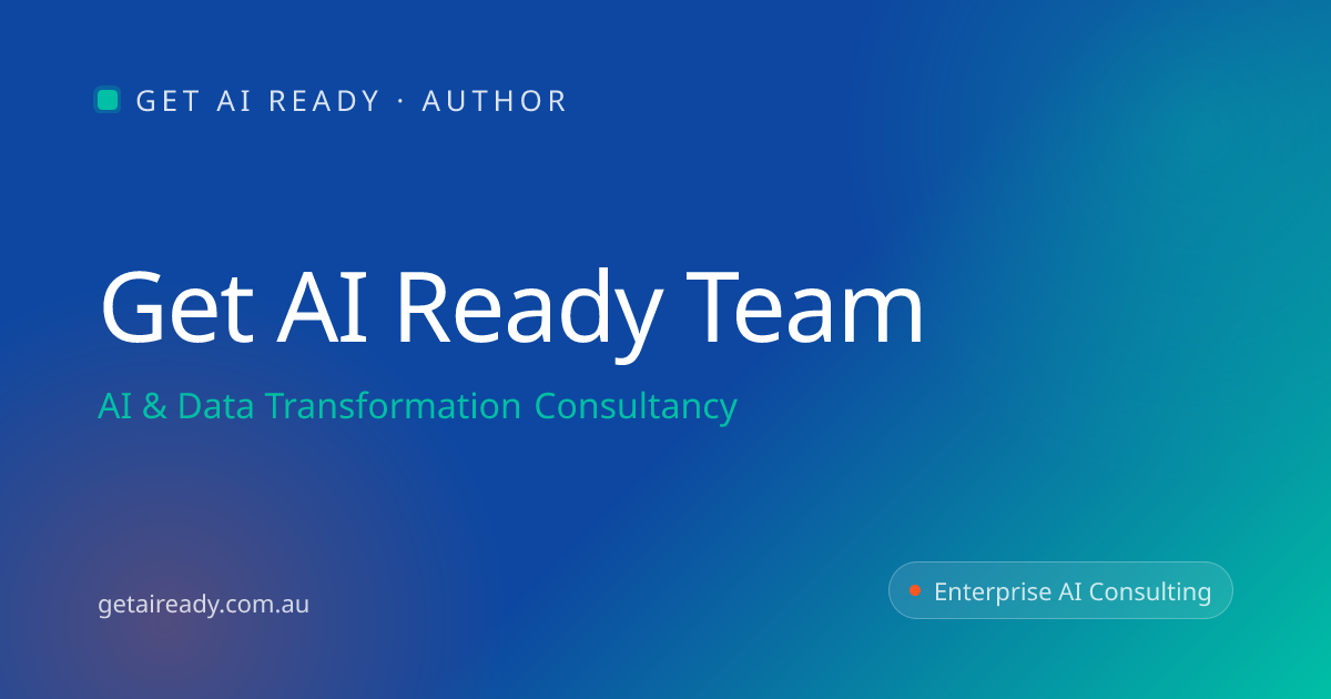 Get AI Ready Team — AI & Data Transformation Consultancy